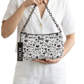 Cartera XOXO B&W