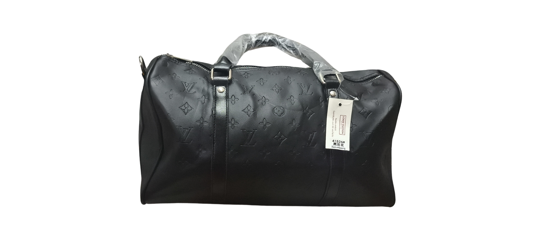 Bolso de Viaje Luxury Black – Estilo Monogram | M