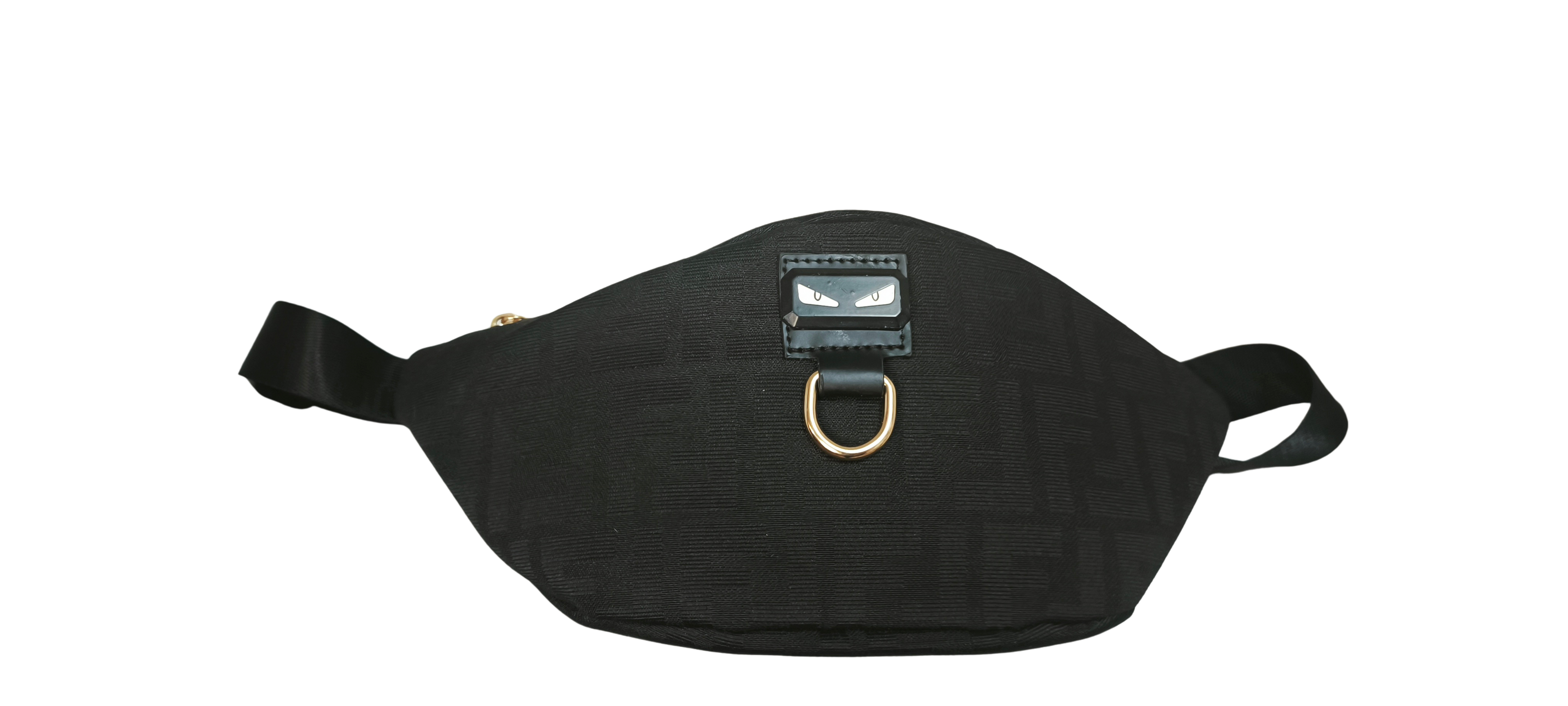 🖤 Riñonera Street Eyes Black – Estilo Fendi