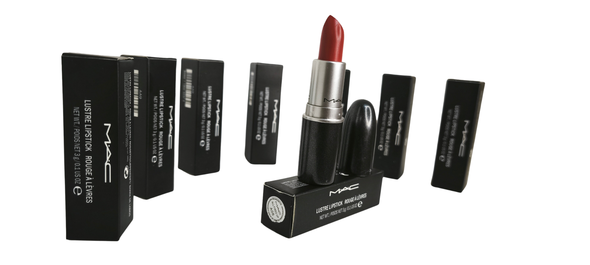 💄 Labial MAC Lustre Lipstick – Tono A07