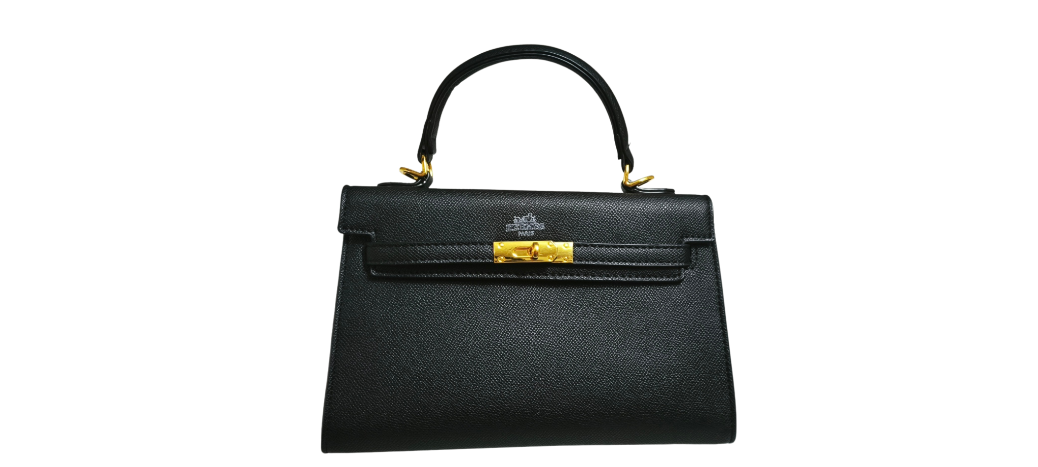 🖤 Bolso Kelly Noir – Black Luxe Edition