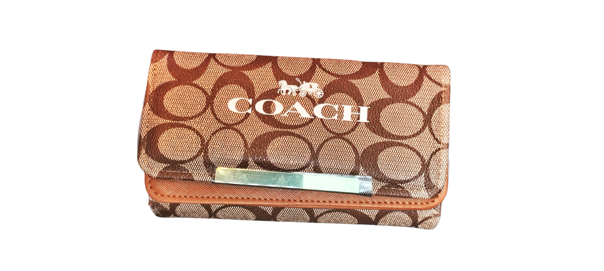 Billetera Clásica con Broche – Diseño Elegante y Multifuncional