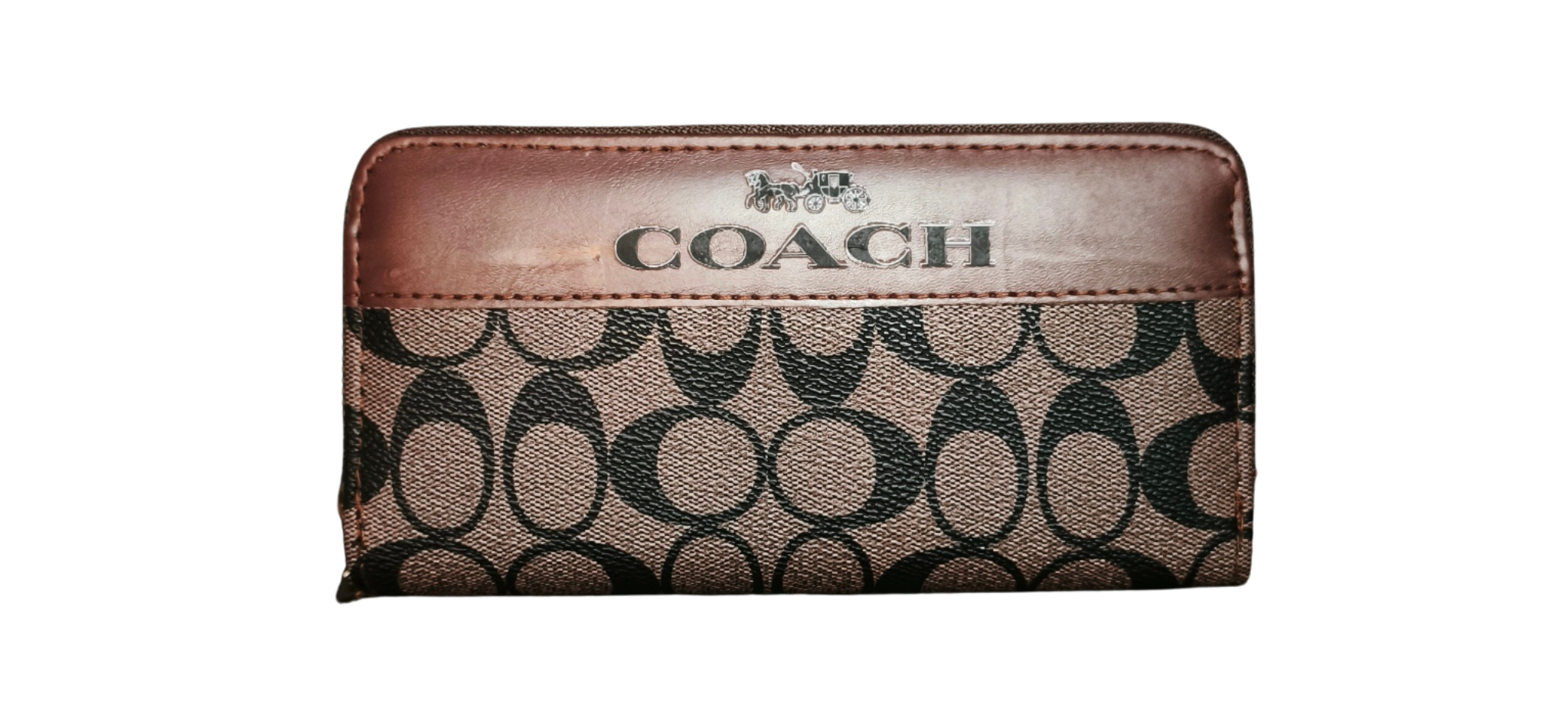 Billetera Clásica con Cierre Completo – Estilo Elegante y Gran Capacidad