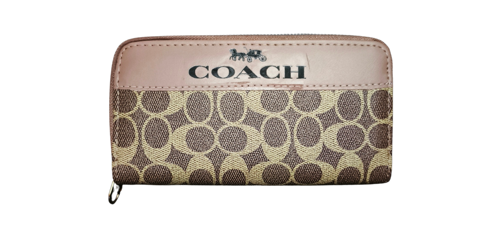 Billetera Clásica con Cierre Completo – Estilo Elegante y Gran Capacidad