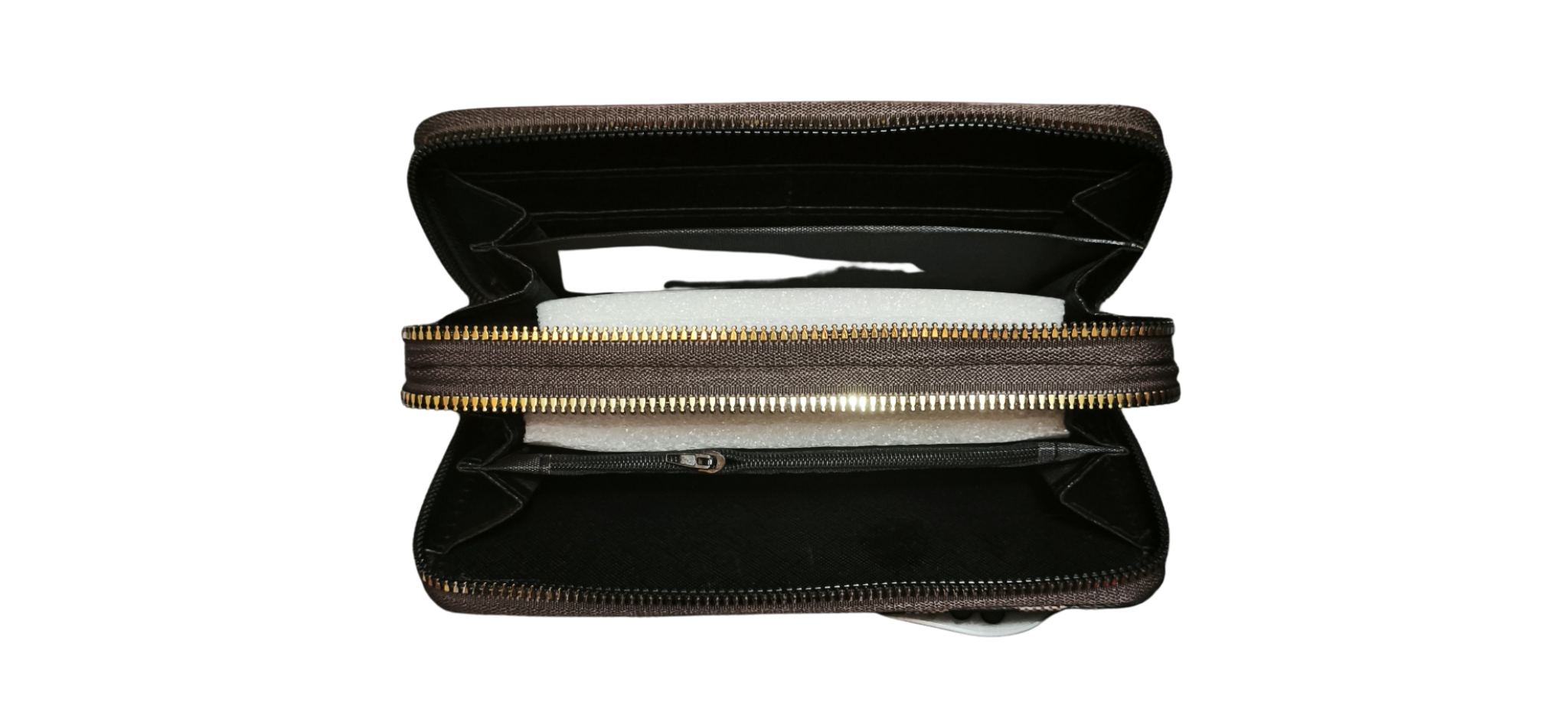 Billetera Clásica con Cierre Completo – Estilo Elegante y Gran Capacidad