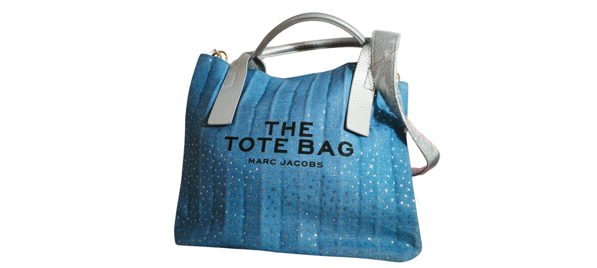 Tote Bag Glitter Azul – Estilo Luxury Casual