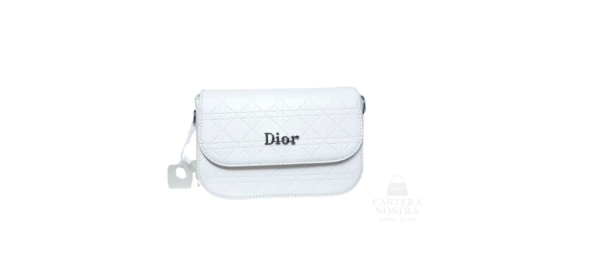 Bolso Lady white – Estilo Dior Quilted
