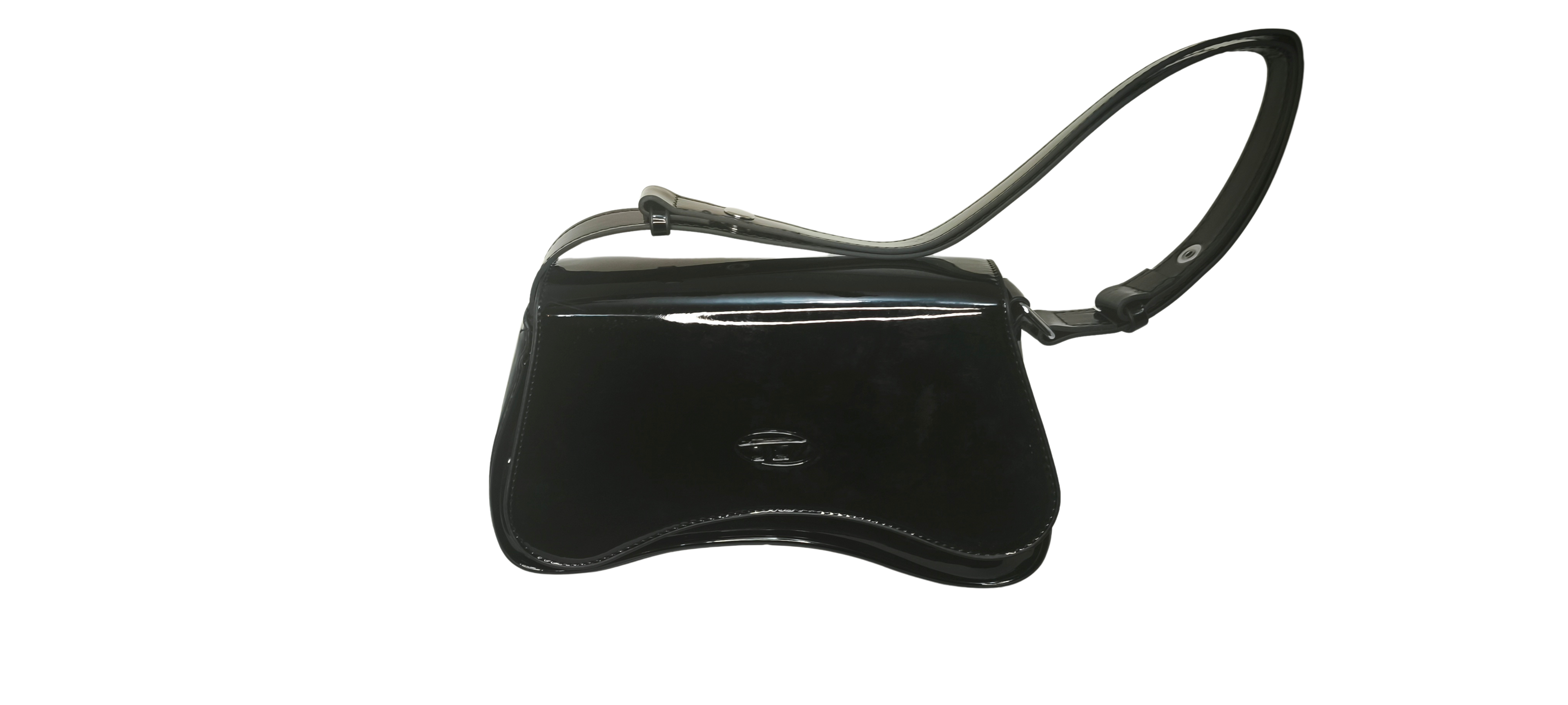 🖤 Cartera Negra Diesel Glossy T-Style