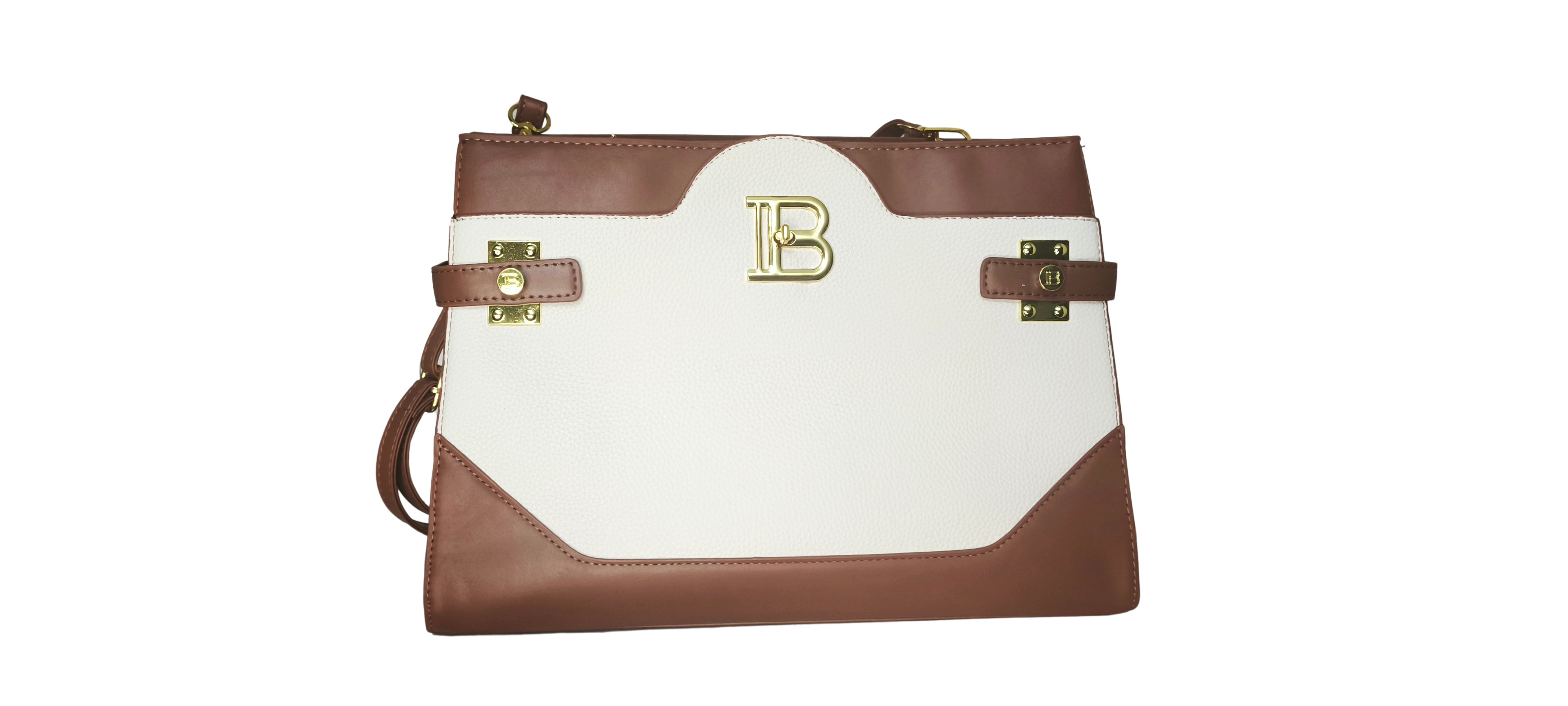 🤎 Cartera Burberry-Inspired Bicolor Edition